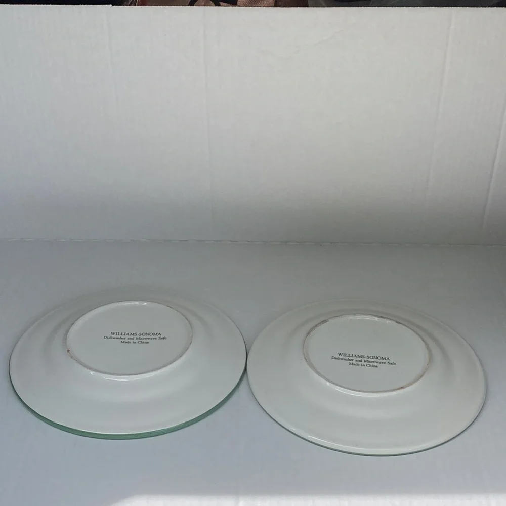 Williams Sonoma lemon salad plates